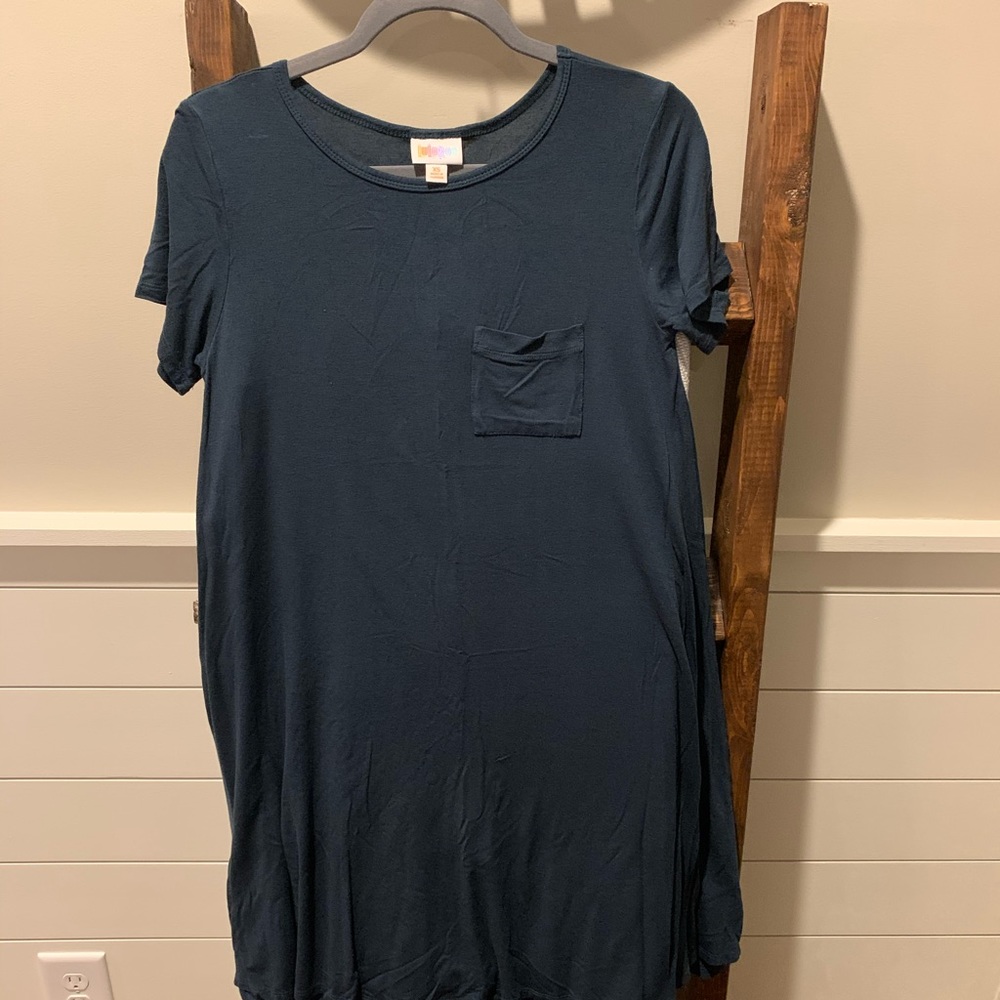 Hunter Green Lularoe Carly dress